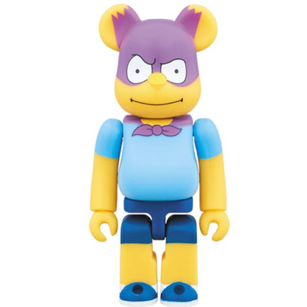 

Фигурка виниловая Bearbrick The Simpsons Bartman 100%, желтый