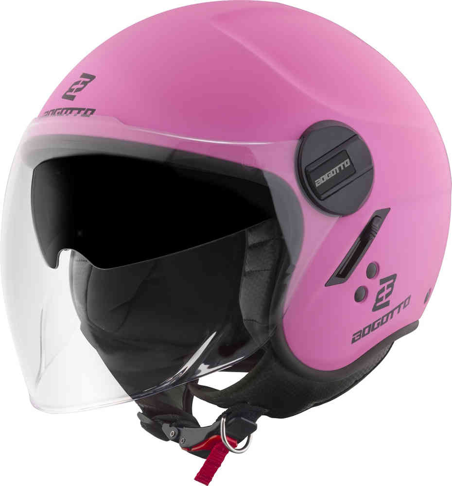 H595-1 Реактивный шлем SPN Bogotto, розовый мэтт h589 твердый реактивный шлем bogotto браун мэтт