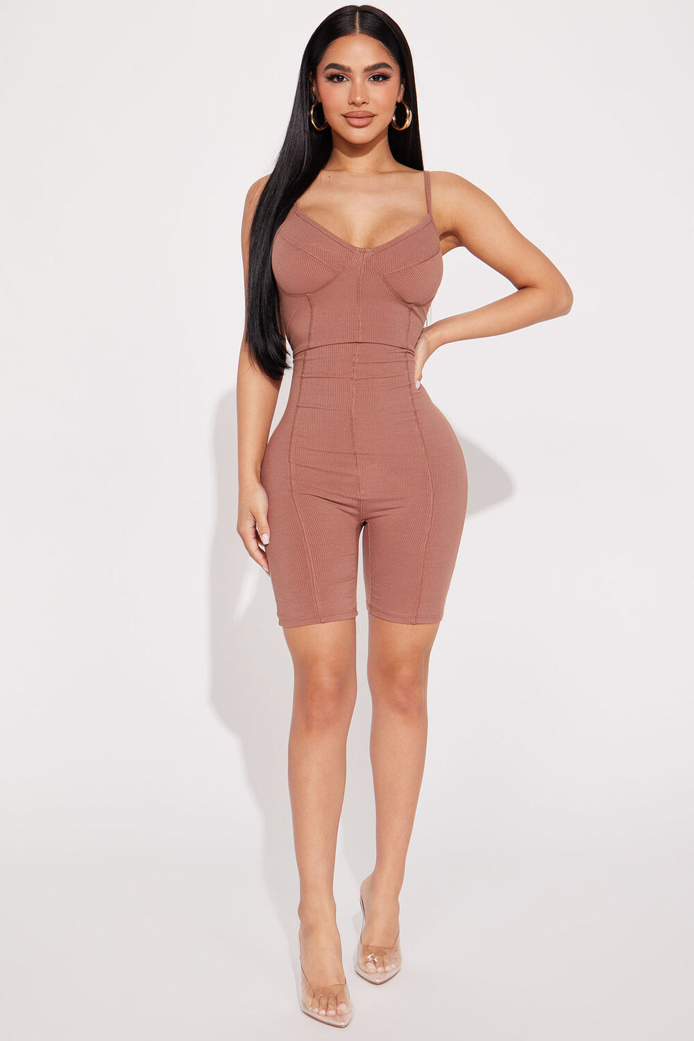 

Комбинезон Fashion Nova HP18145, мокко