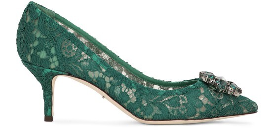 

Кружевные туфли радуги Dolce & Gabbana