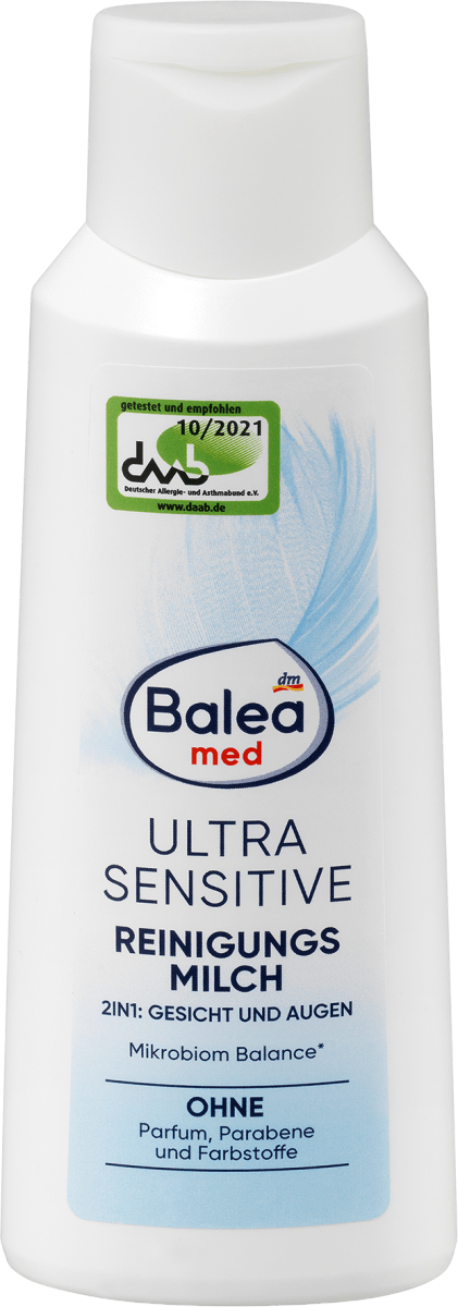 Очищающее молочко Ultra Sensitive 200мл Balea