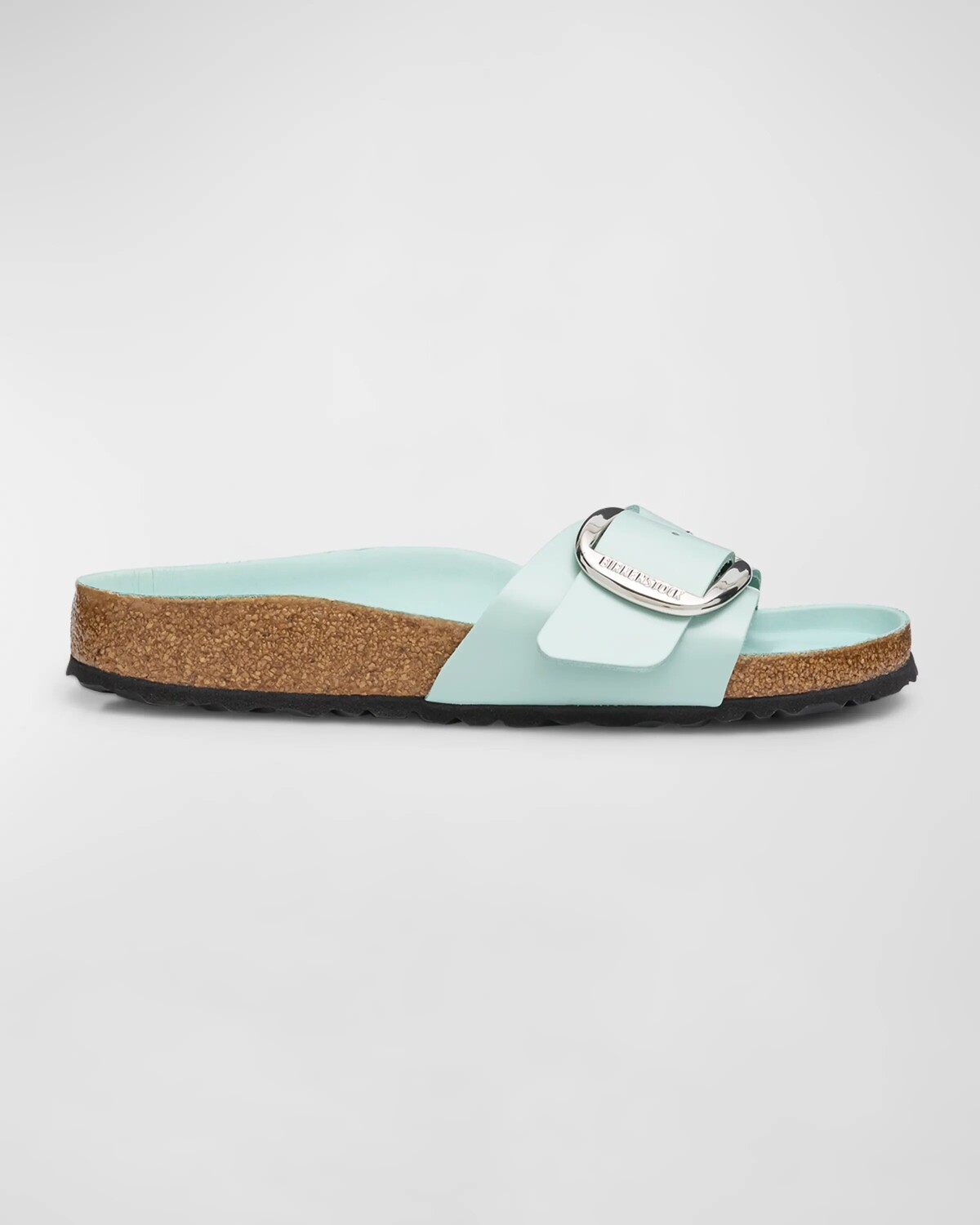 

Сандалии Madrid с кожаной пряжкой BIRKENSTOCK, цвет Surf Green