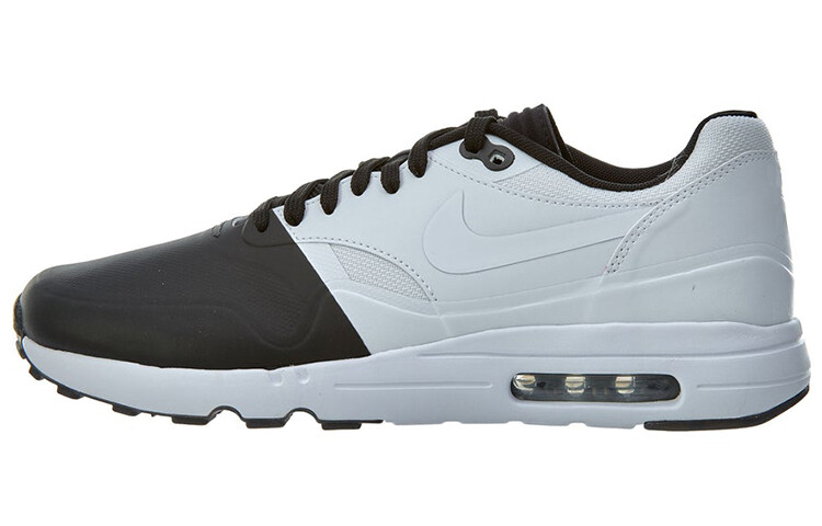 

Кроссовки Air Max 1 мужские низкие черные/белые Nike