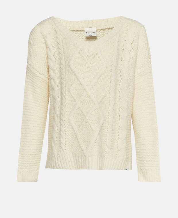 

Джемпер с длинными рукавами Abercrombie, экрю