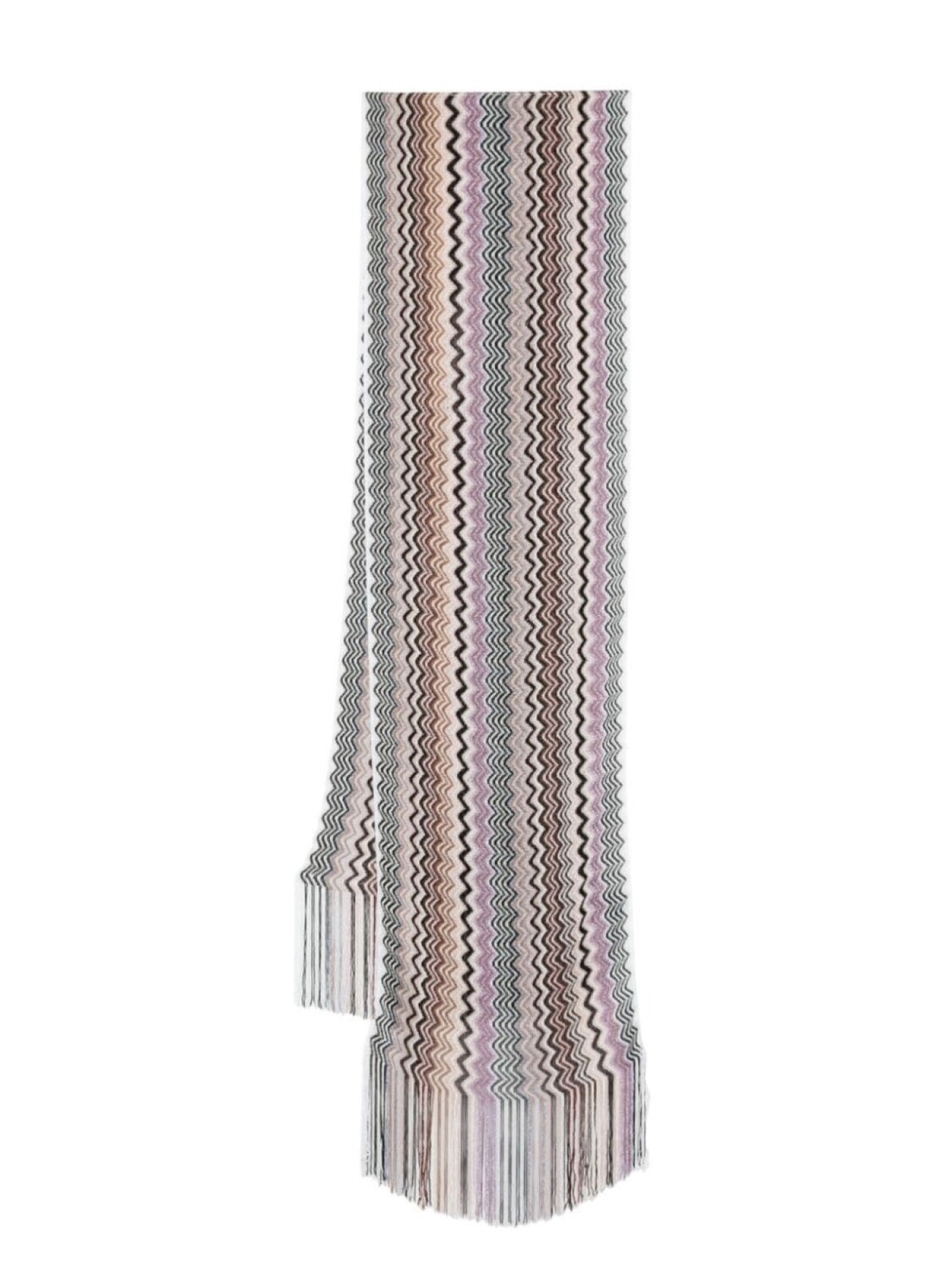 

Шарф Missoni с узором «зигзаг», розовый