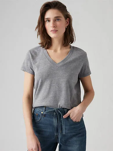 

Футболка свободного кроя с v-образным вырезом Levi's, серый