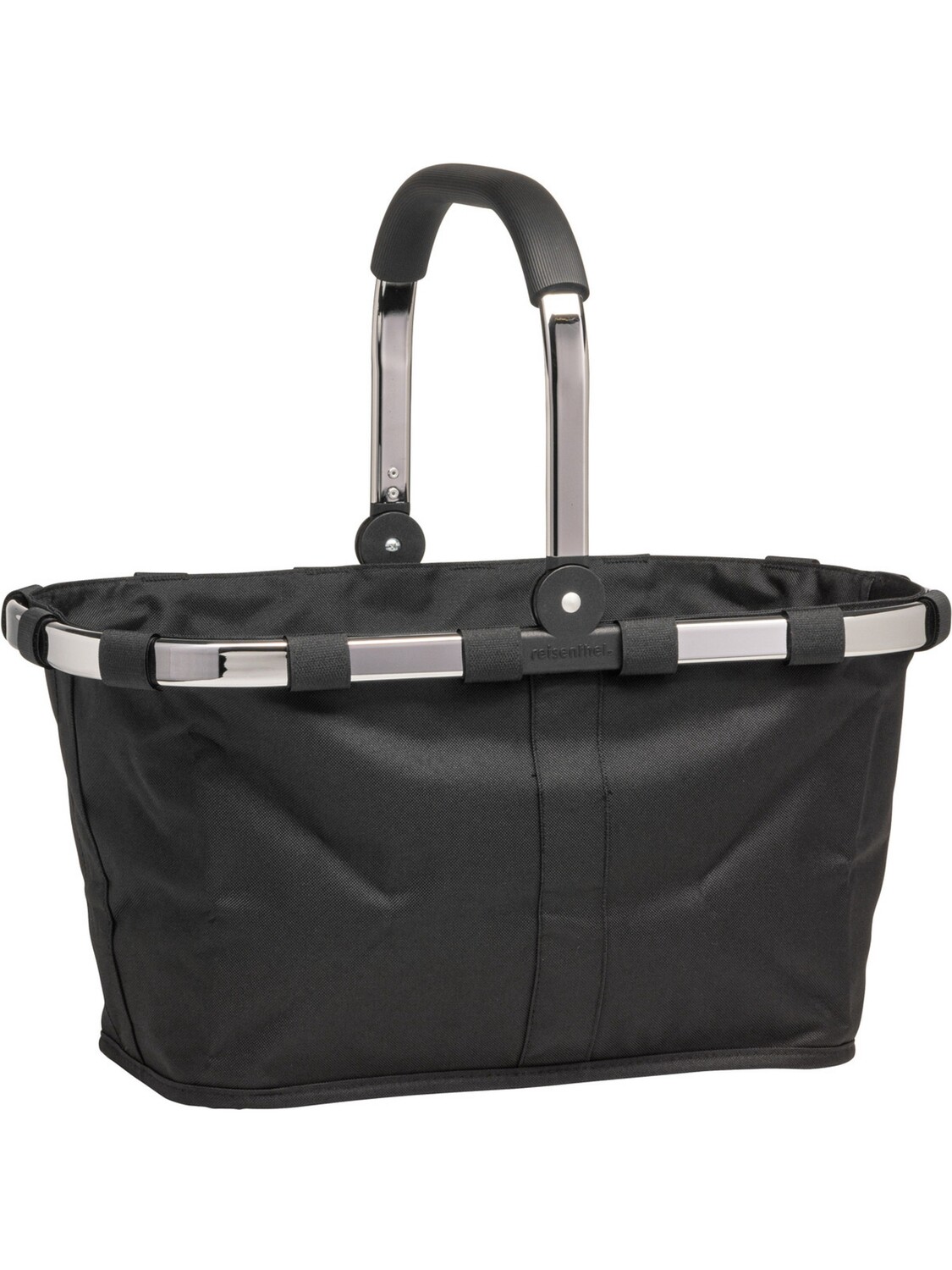 

Сумка шоппер Reisenthel Einkaufstasche carrybag frame chrome, платиновый/черный
