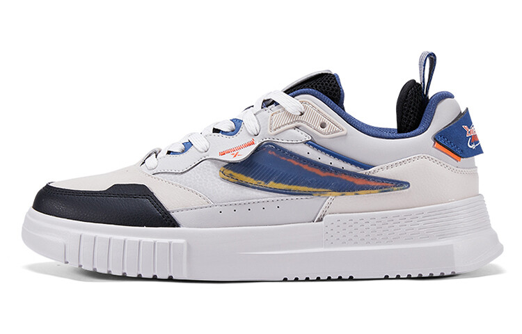

Кроссовки XTEP Skateboarding Shoes Men Low-top Pigeon Grey/Persian Blue, голубой
