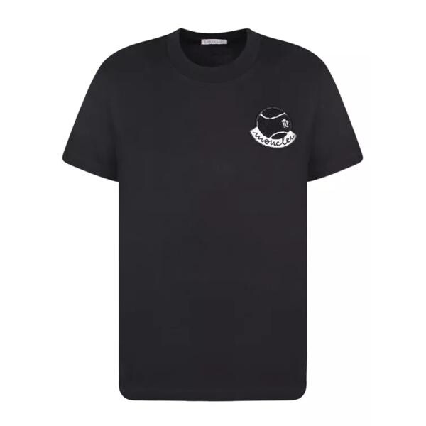 

Футболка cotton t-shirt Moncler, черный