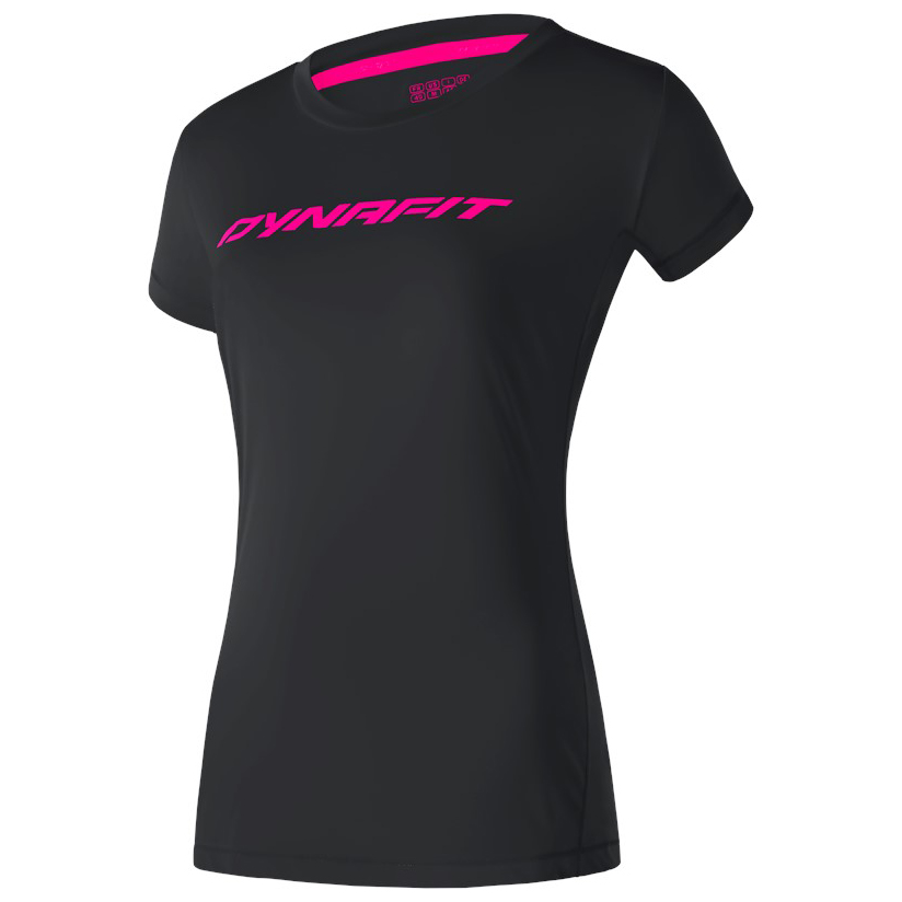 Беговая рубашка Dynafit Women's Traverse 2 S/S Tee, цвет black out