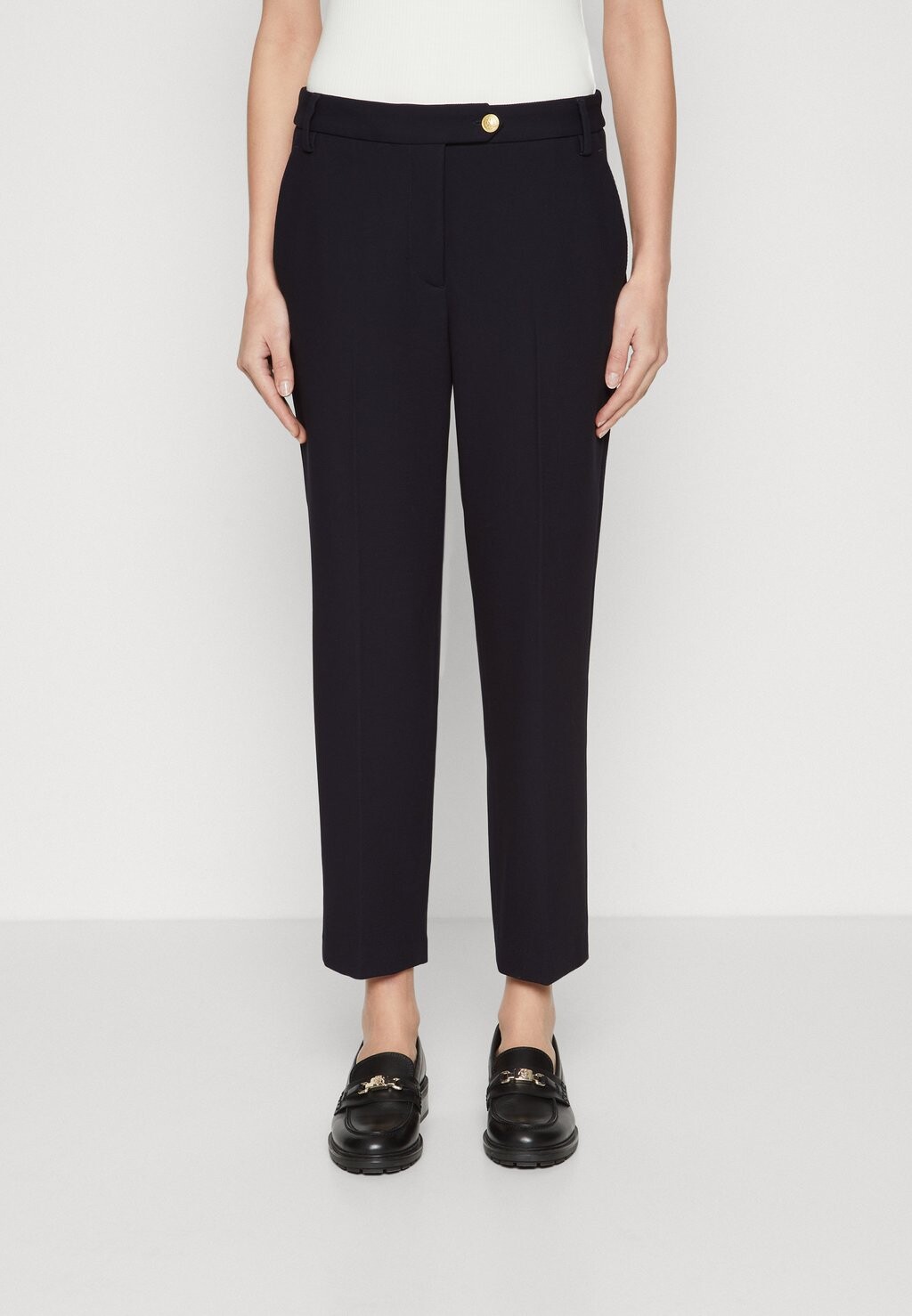 

Брюки BUTTON STRAIGHT Tommy Hilfiger, темно-синий, Черный