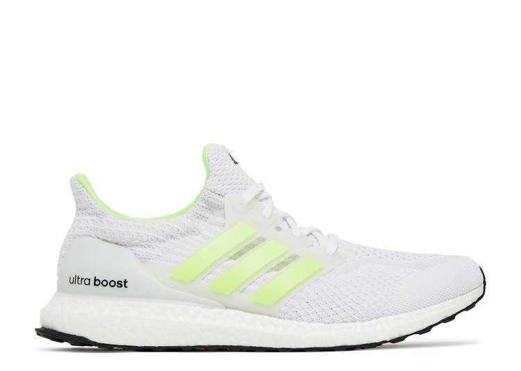 

Кроссовки Adidas ULTRABOOST 5.0 DNA 'GLOW IN THE DARK - WHITE SIGNAL GREEN', белый, Белый;желтый