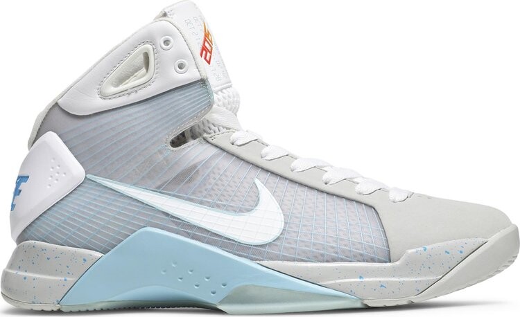 

Лимитированные кроссовки Nike Hyperdunk Supreme 'Marty McFly', серый