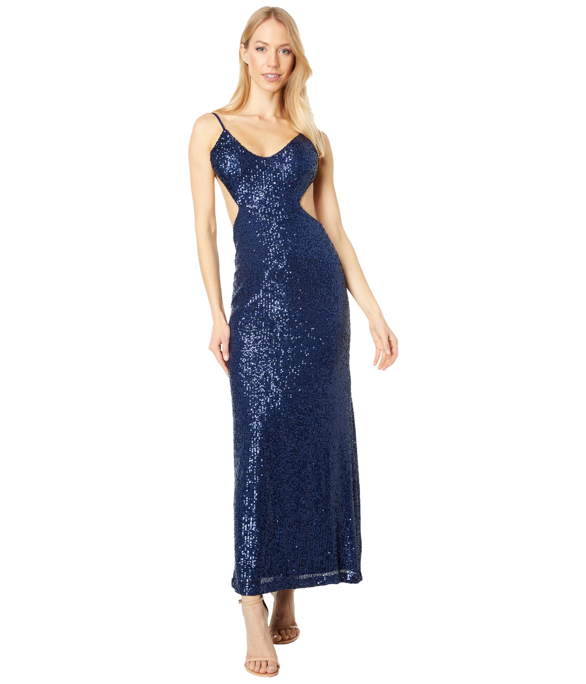 Платье Bardot, Knox Midi Sequin Dress цена и фото