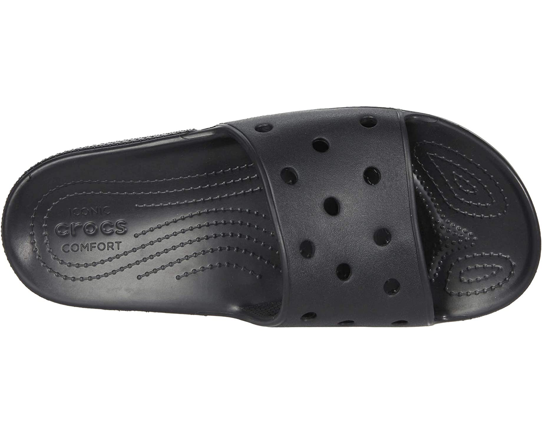 Сандалии Classic Slide Crocs, черный