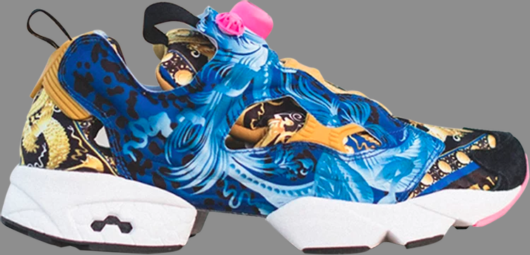 Кроссовки instapump fury og 'concepts' Reebok, синий - фото