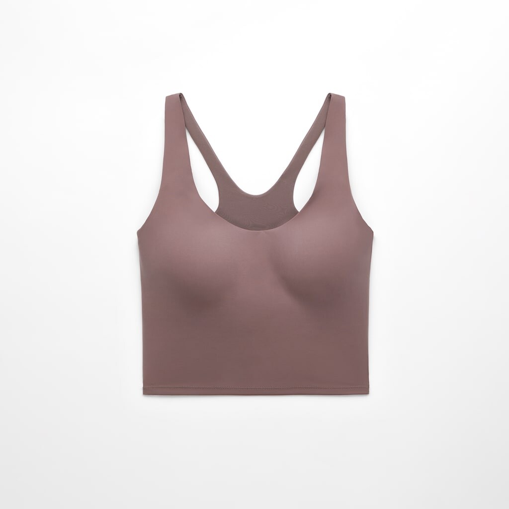 

Топ OYSHO Light Touch Tank With Cups, бледно-розовый