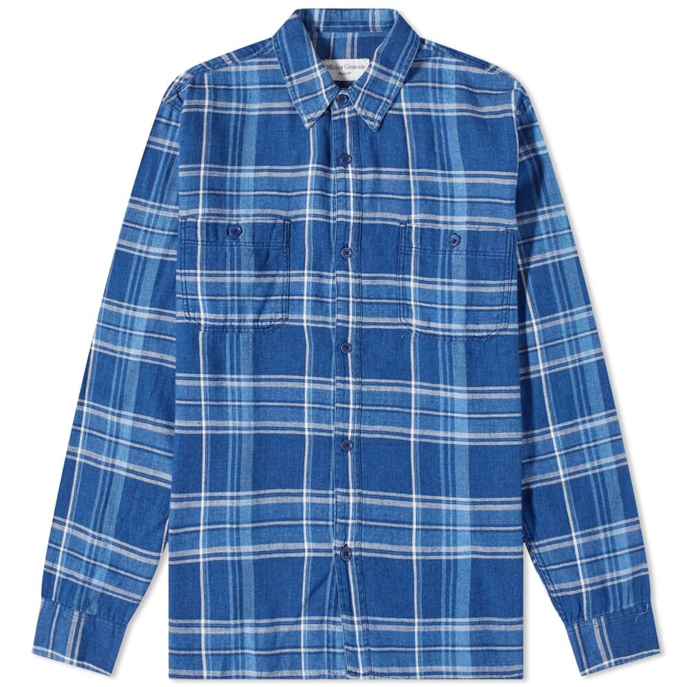 

Рубашка Officine Generale Ahman Check Shirt