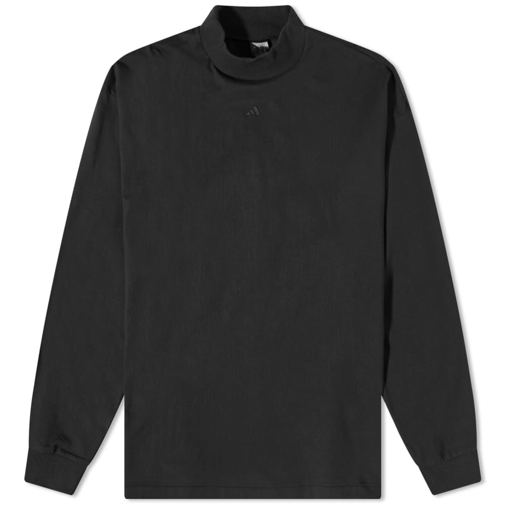 

Футболка Adidas Adidas Basketball Long Sleeve Back Logo Tee