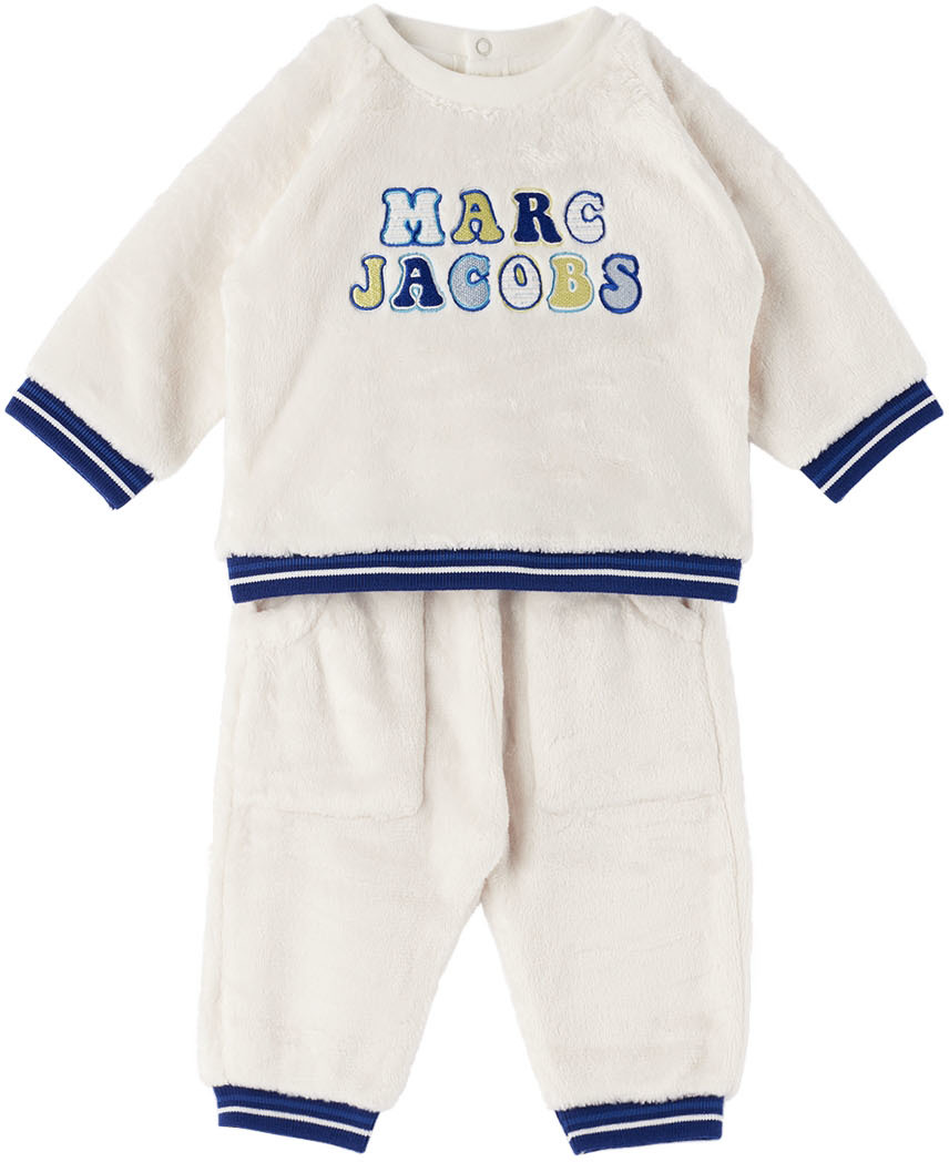 цена Детские флисовые брюки для отдыха Off-White Marc Jacobs