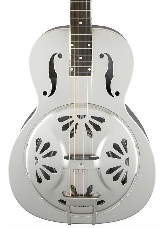 

Новый Gretsch G9221 Bobtail Steel Body Round-Neck A/E Steel Resonator, Spider Cone со звукоснимателем Fishman G9221 Bobtail Steel Round Neck Resonator