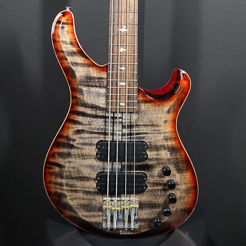 

PRS Paul Reed Smith Grainger 4-струнная бас-гитара Gary Grainger Signature Charcoal Cherry Sunburst #208 Paul Reed Smith Grainger 4-String Bass Guitar Gary Grainger Signature Charcoal Cherry Sunburst #208