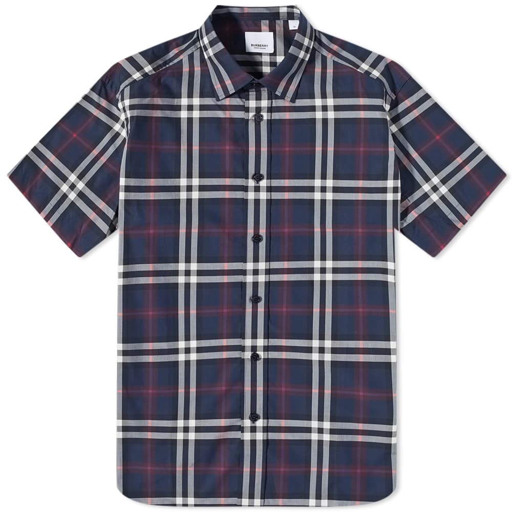 

Рубашка Burberry Short Sleeve Caxton Classic Check Shirt