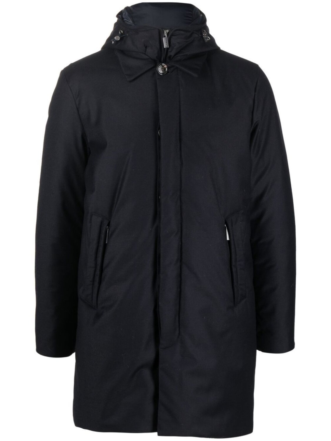 

Woolrich пуховик с капюшоном, синий