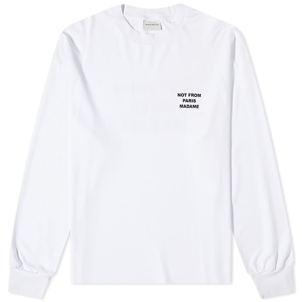 

Футболка Drôle de Monsieur Long Sleeve Not From Paris Madame Tee