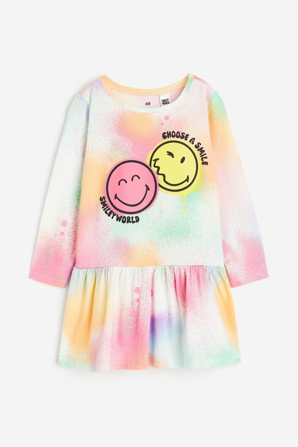 

Платье H&M Kids Patterned Cotton Patterned, мультиколор