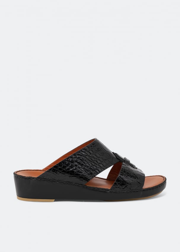 Сандалии PRIVATE COLLECTION Cuscino sandals, черный