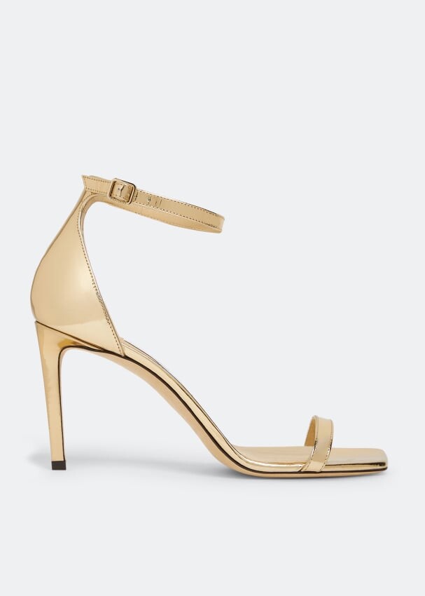 

Сандалии JIMMY CHOO Alva 85 sandals, золотой