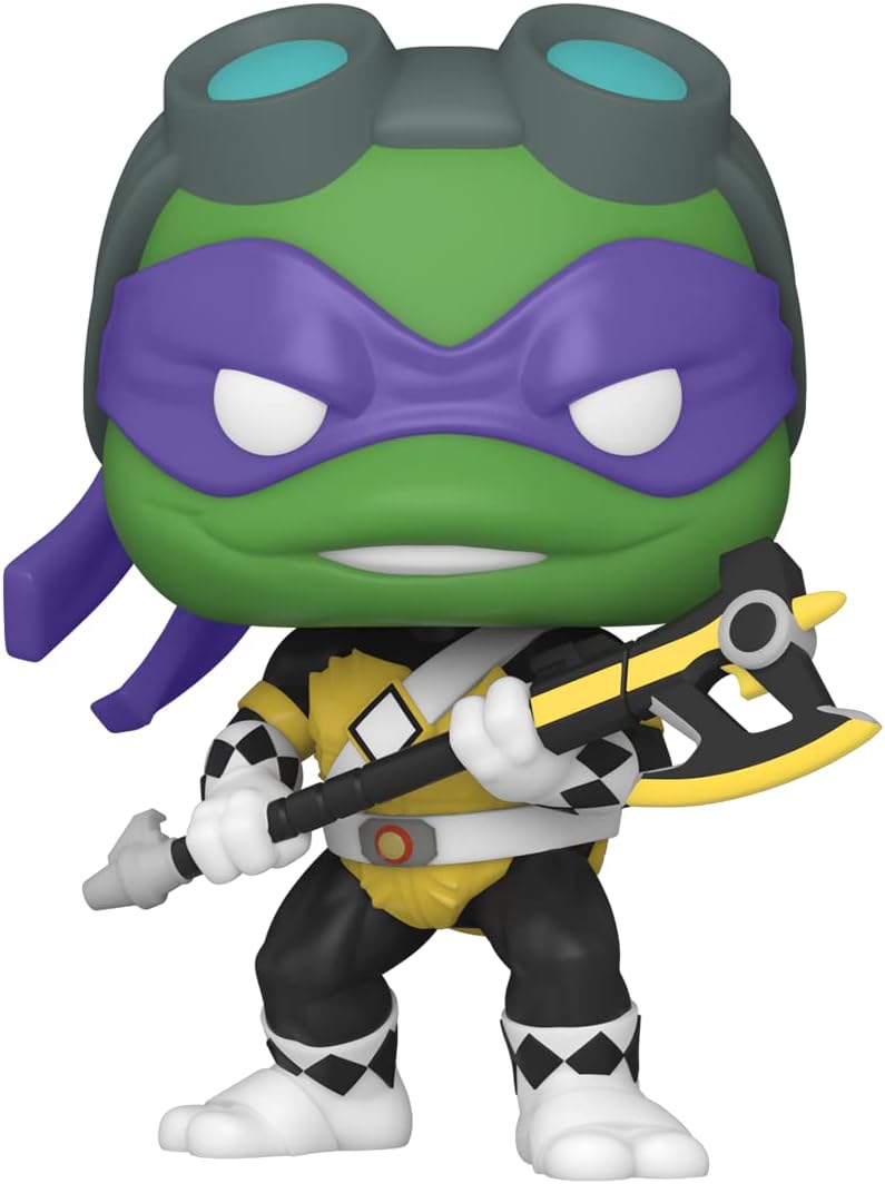 Фигурка Funko Pop! Teenage Mutant Ninja Turtles Vinyl Figure Donatello in  Black Power Rangers Outfit Convention Exclusiv