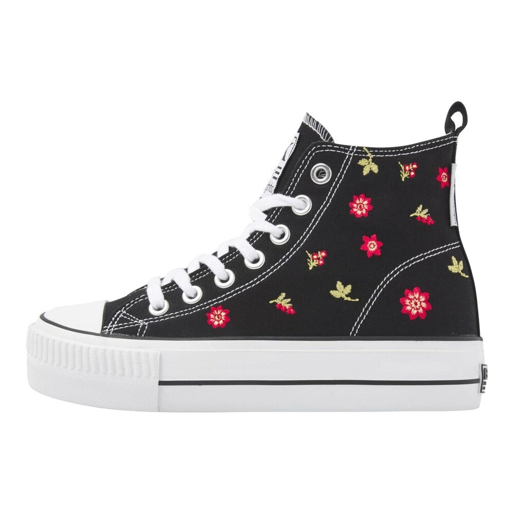 

Кроссовки British Knights Kaya Mid, black flower