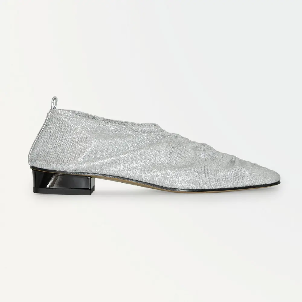 

Лоферы Cos Atelier The Metallic, серебристый