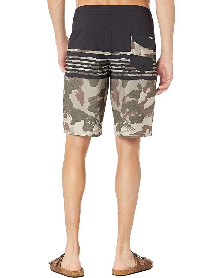 

Шорты для плавания Salty Crew 20" Ripple Boardshorts, оранжевый