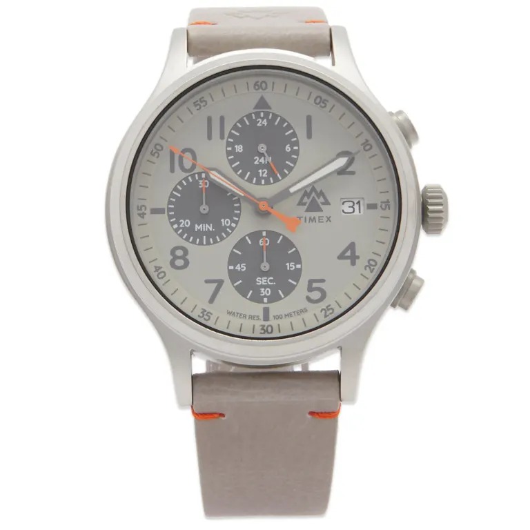 timex standard chronograph Часы Timex Expedition North Sierra Chronograph серый, 42 мм