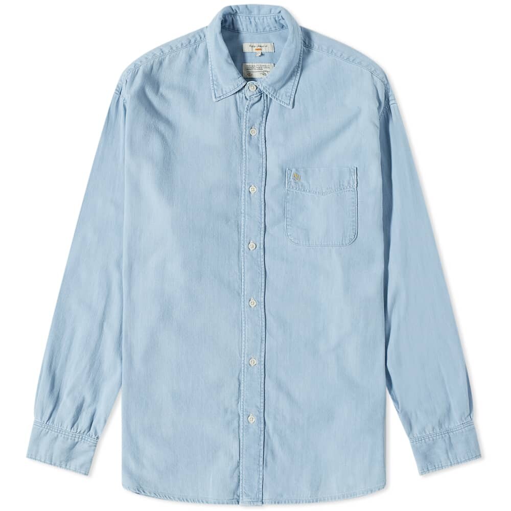 

Рубашка Nudie Filip Casual Sunkissed Denim Shirt