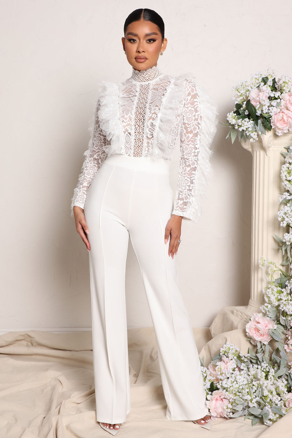 

Комбинезон Fashion Nova JP8973, белый