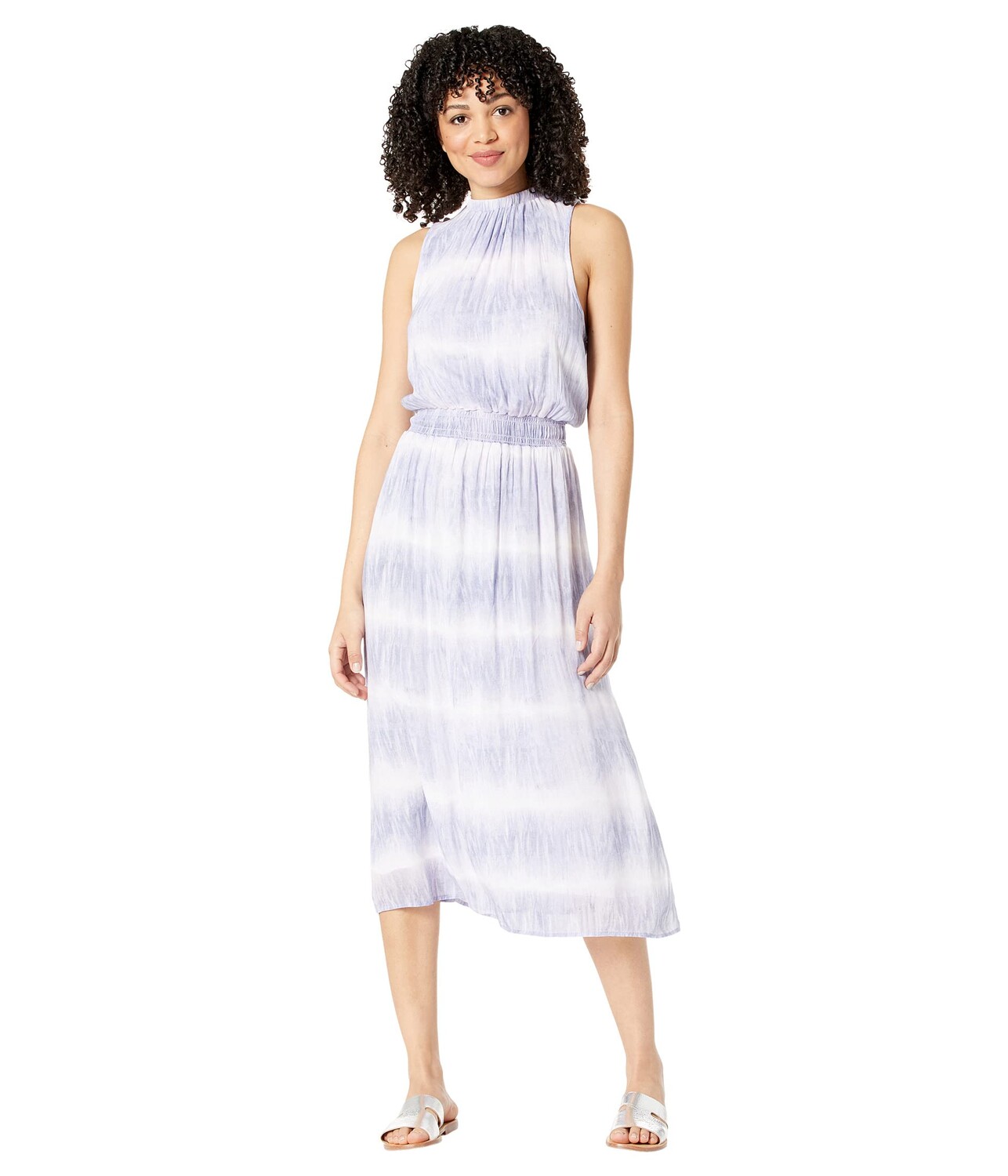 

Платье bella dahl, Sleeveless Smocked Waist Midi Dress