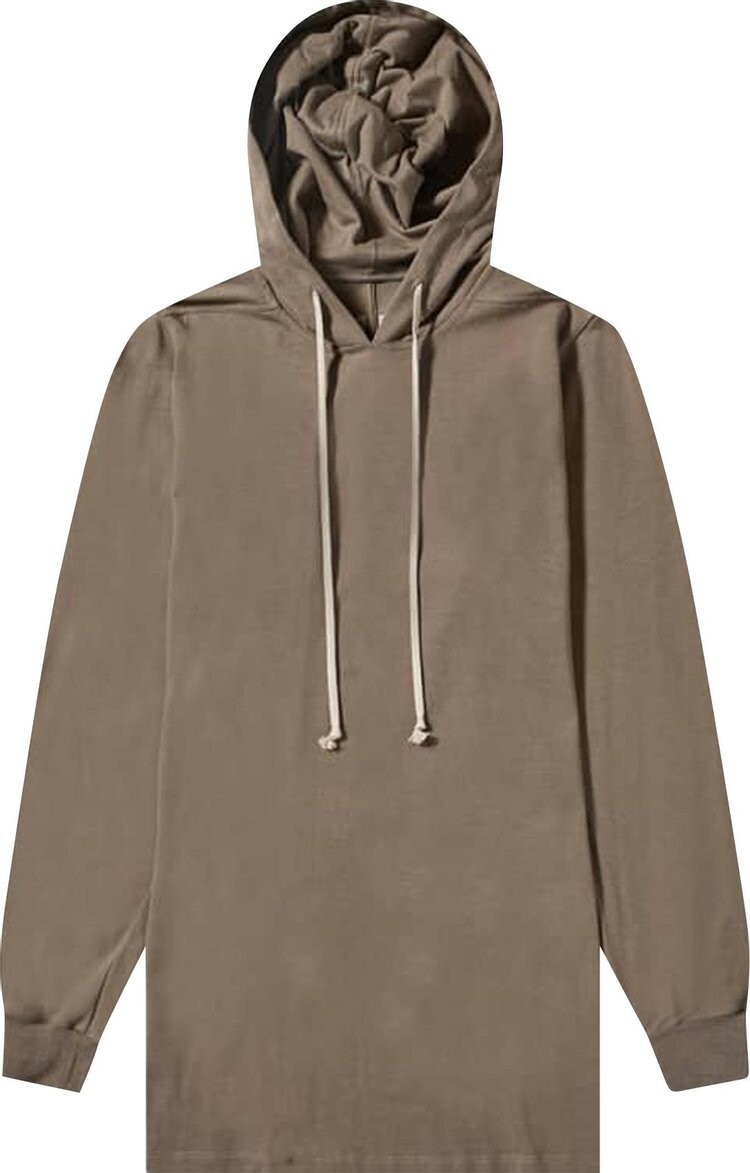 

Худи Rick Owens Popover Hoodie 'Dust', коричневый