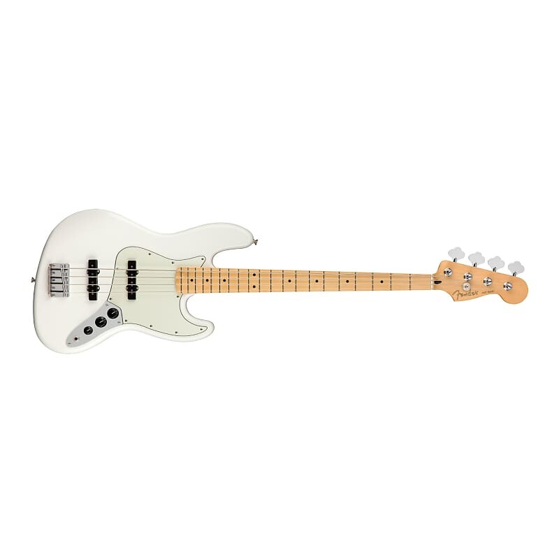 

Fender Player Jazz Bass, кленовый гриф, полярно-белый Fender Player Jazz Bass, Maple Fingerboard, Polar White