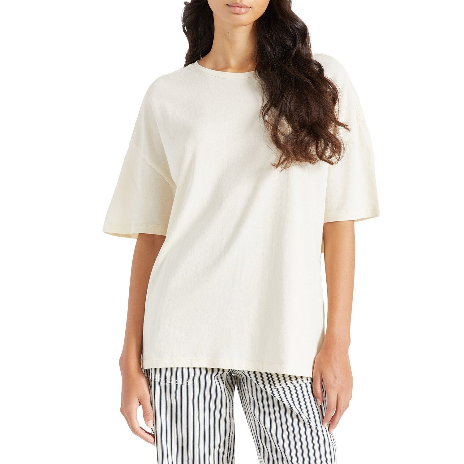

Футболка Brixton Oversized Boyfriend, белый