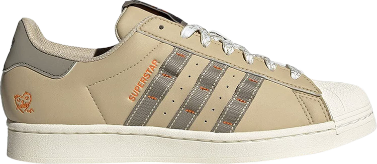 Кроссовки Adidas Superstar 'Savannah Clay', коричневый - фото