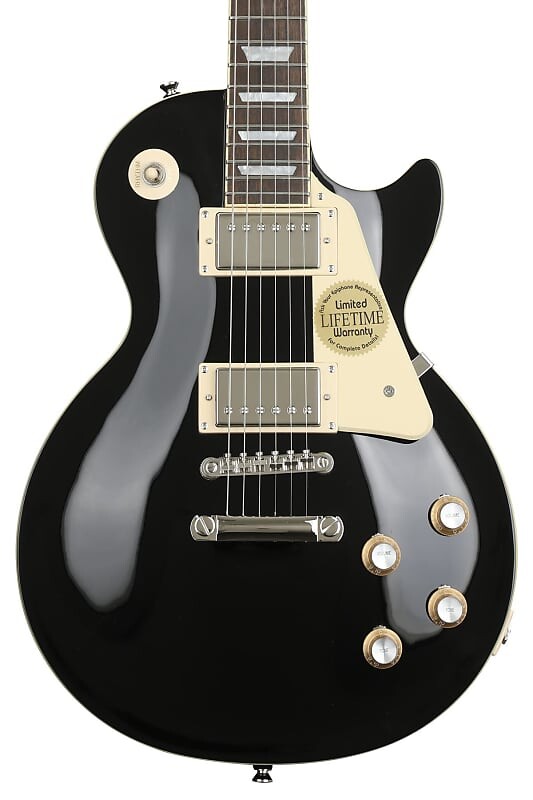 

Электрогитара Epiphone Les Paul Standard 60-х — черное дерево EILS6EBNH1