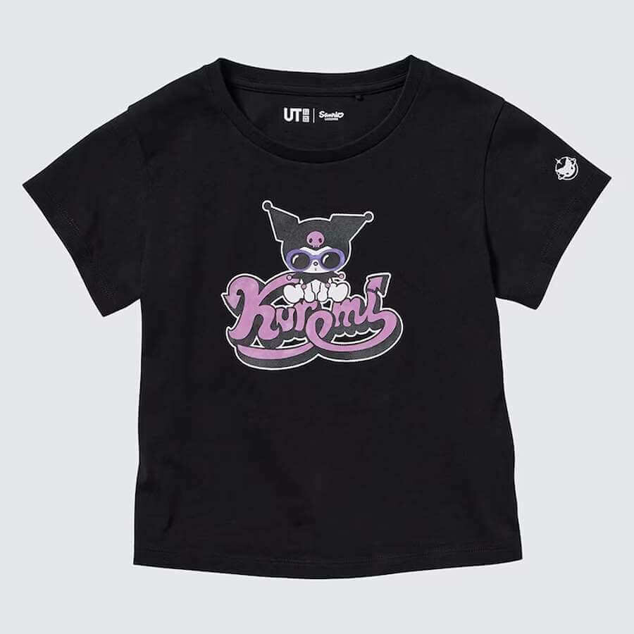 

Футболка Uniqlo UT Sanrio: Kuromi & My Melody, черный