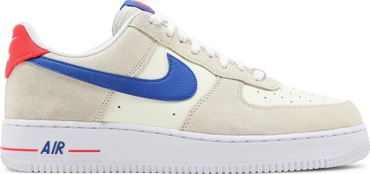 Nike Air Force 1 07 LV8 Coconut Milk Hyper Royal CDEK.Shopping