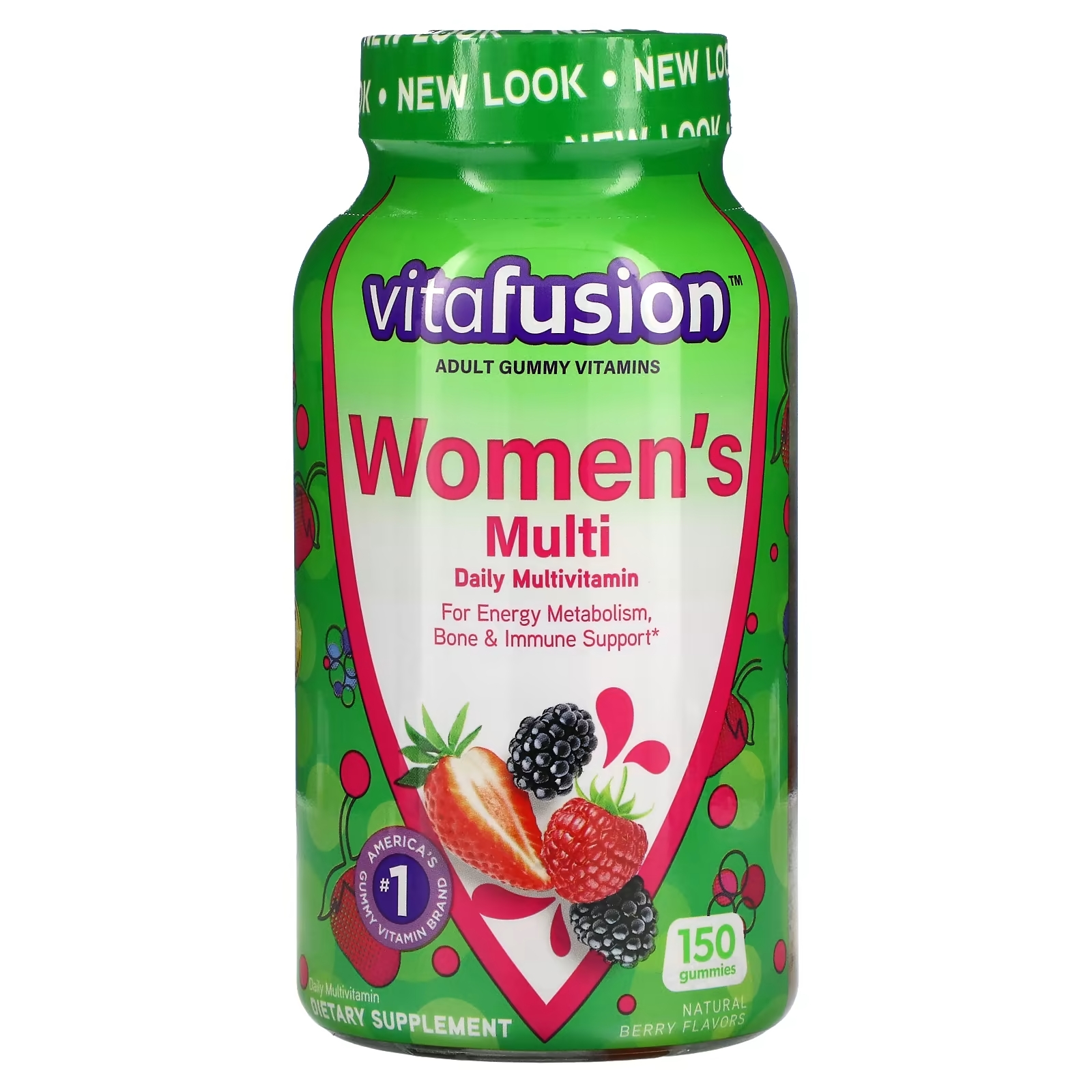 Жевательные Витамины для Женщин VitaFusion, ягодные вкусы, 150 жевательных таблеток nature s way витамины для женщин после 50 лет 75 жевательных таблеток