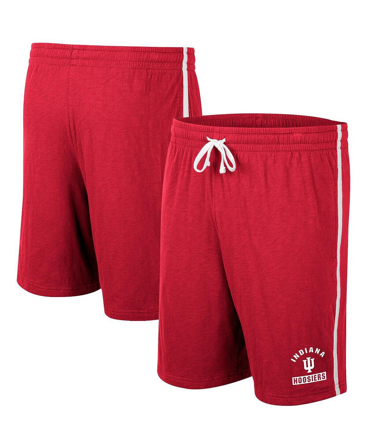 

Мужские темно-красные шорты indiana hoosiers thunder slub Colosseum