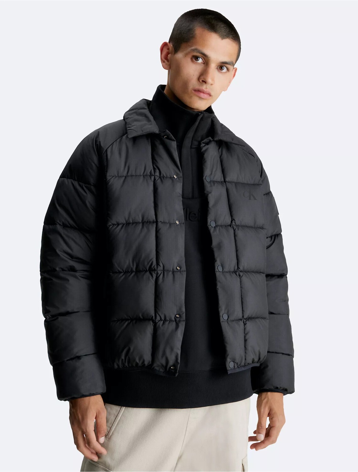 

Куртка Calvin Klein Padded Lightweight, черный